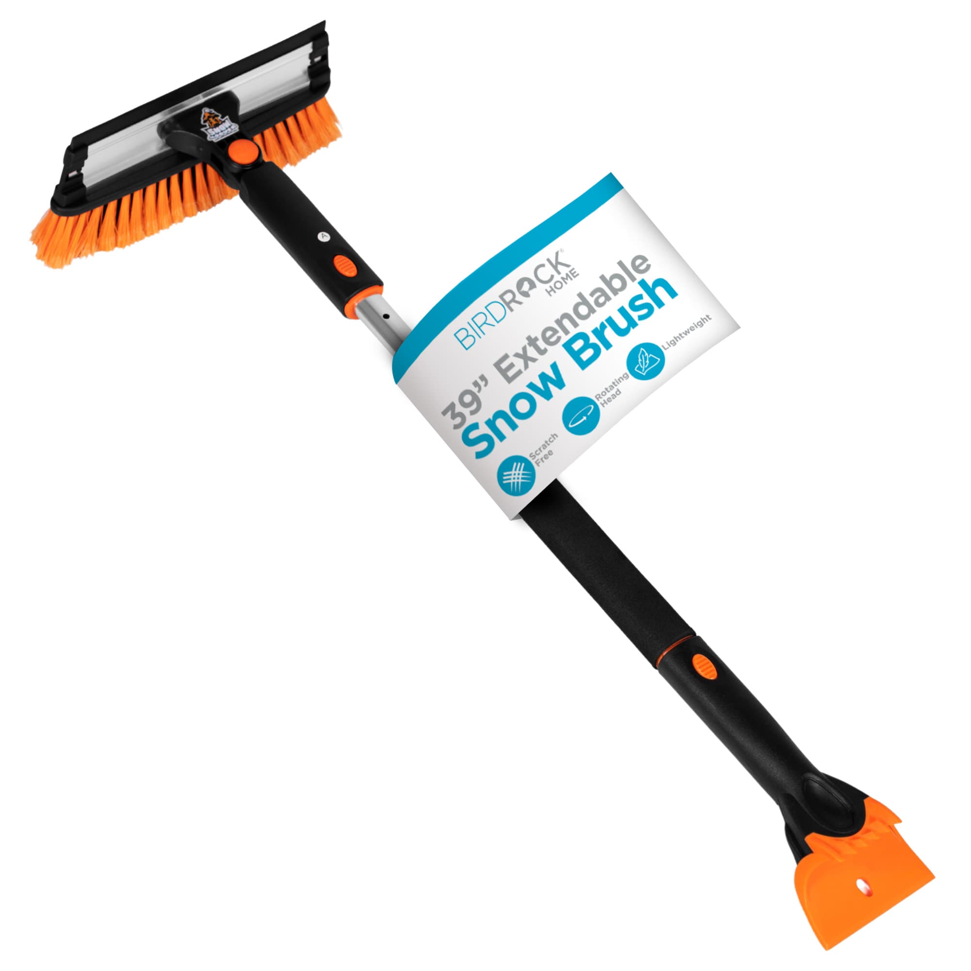 Family Hauler - 39" Extendable Snow Brush with Squeegee